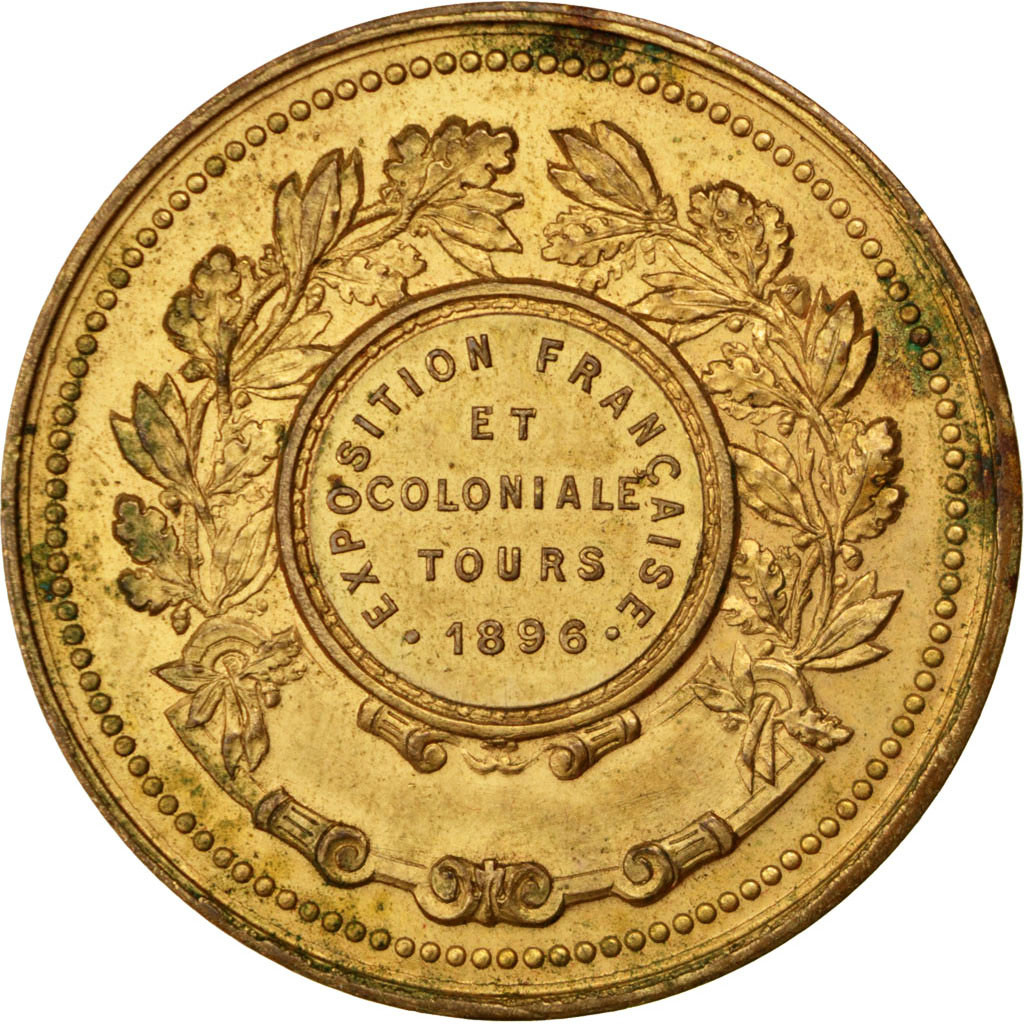 France, Medal, French Third Republic, Sciences & Technologies, 1896, 