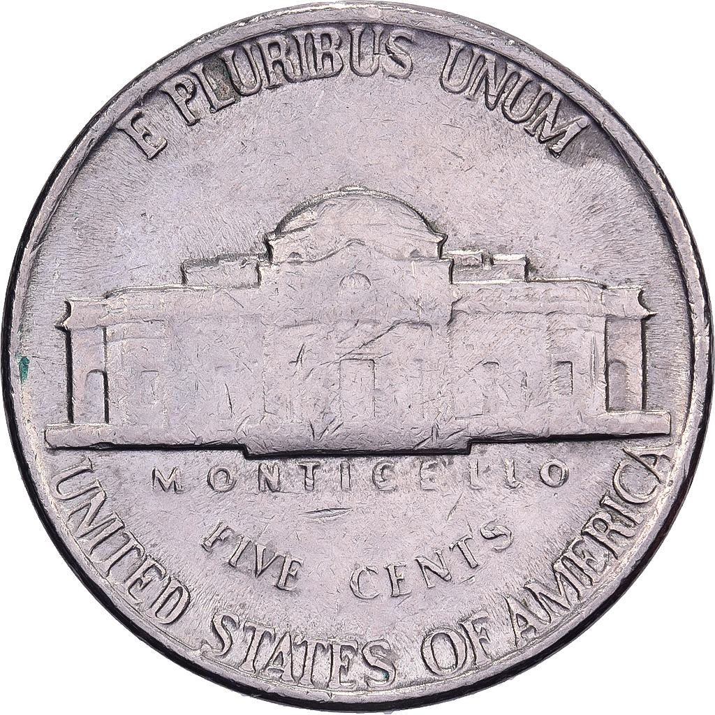 638313] United States, 5 Cents, Jefferson, 1979, U.S. Mint, Copper