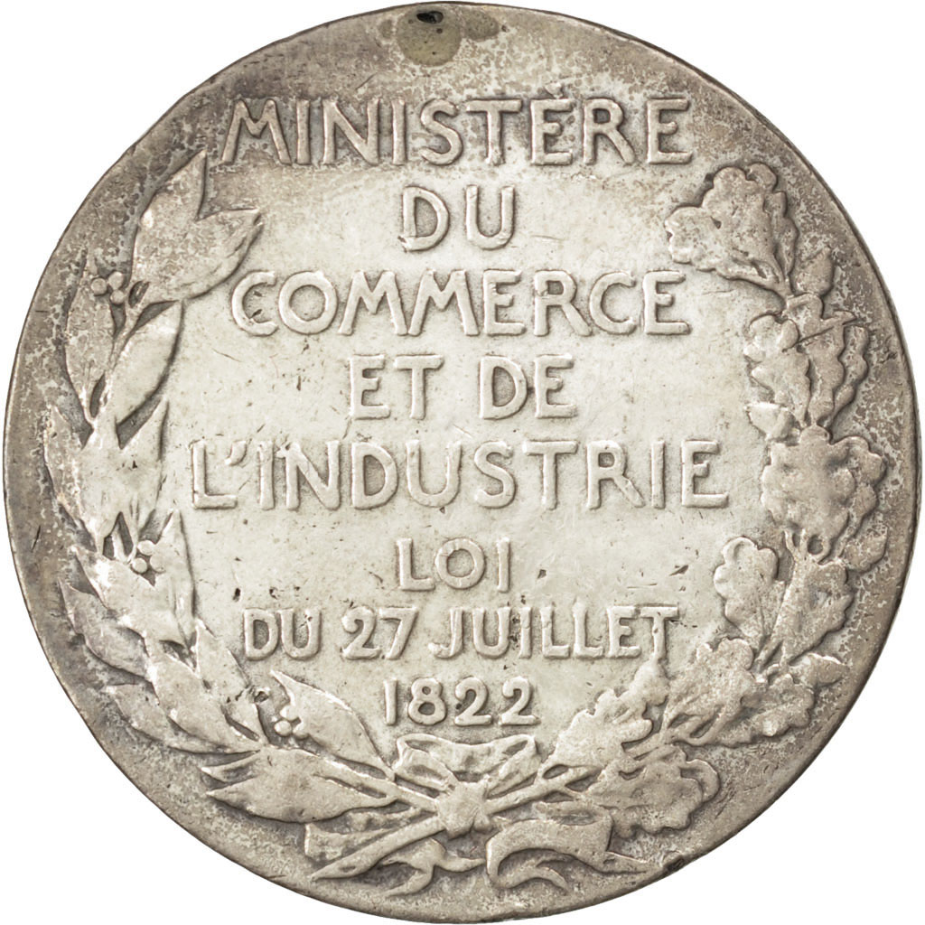 France, Medal, French Third Republic, Silver, 