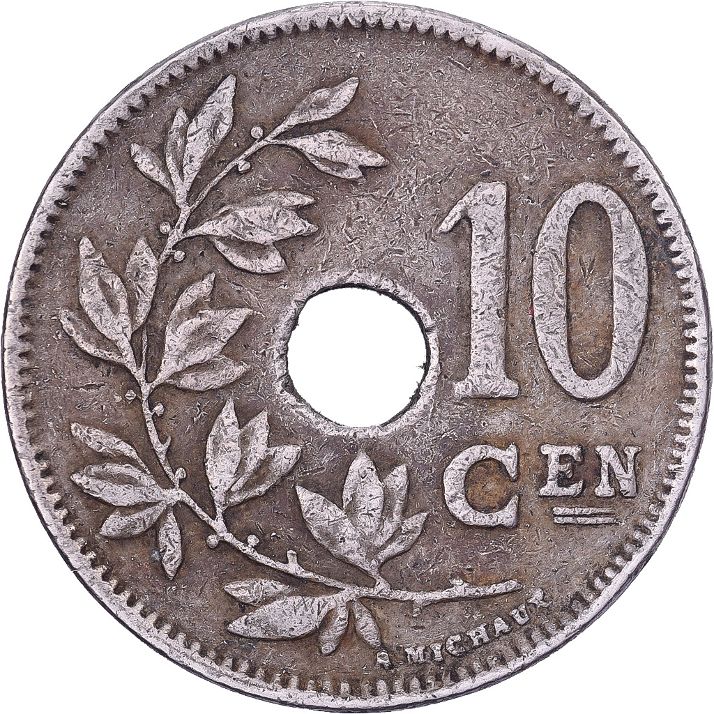 Belgium, Albert I, 10 Centimes, 1927, Brussels, Copper-nickel, , KM:86