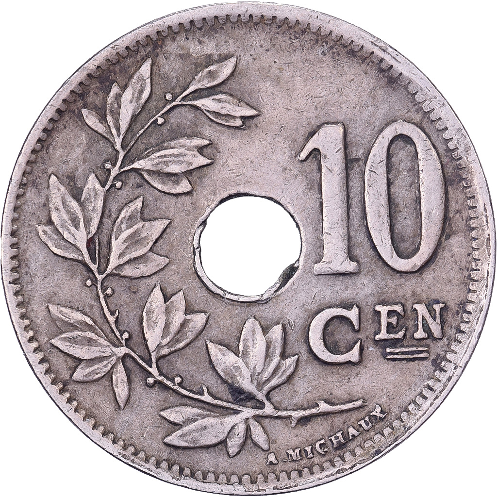 Belgium, Albert I, 10 Centimes, 1925, Brussels, Copper-nickel, , KM:86