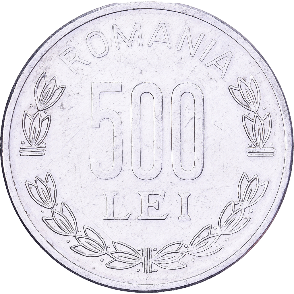 Romania, 500 Lei, 1999, Aluminum, , KM:145
