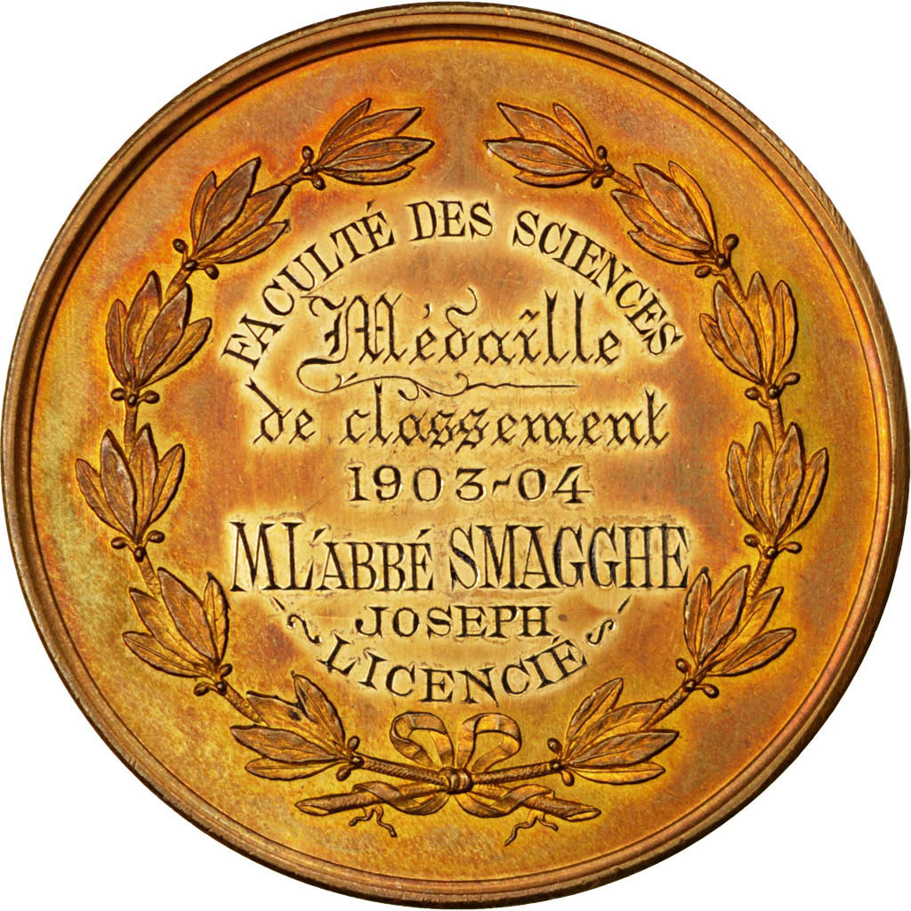 France, Medal, French Third Republic, Arts & Culture, 1904, , Bronze