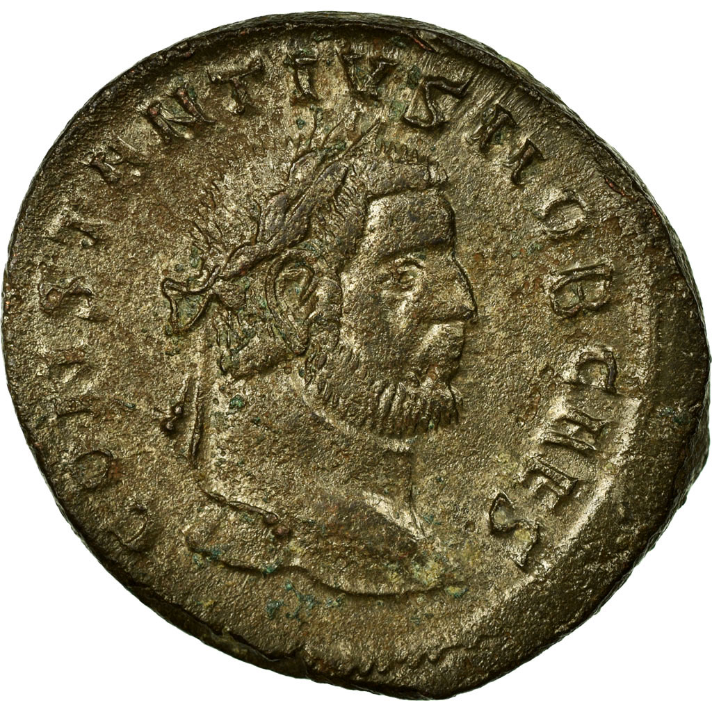 Coin, Constantius I, Follis, , Copper, Cohen:107