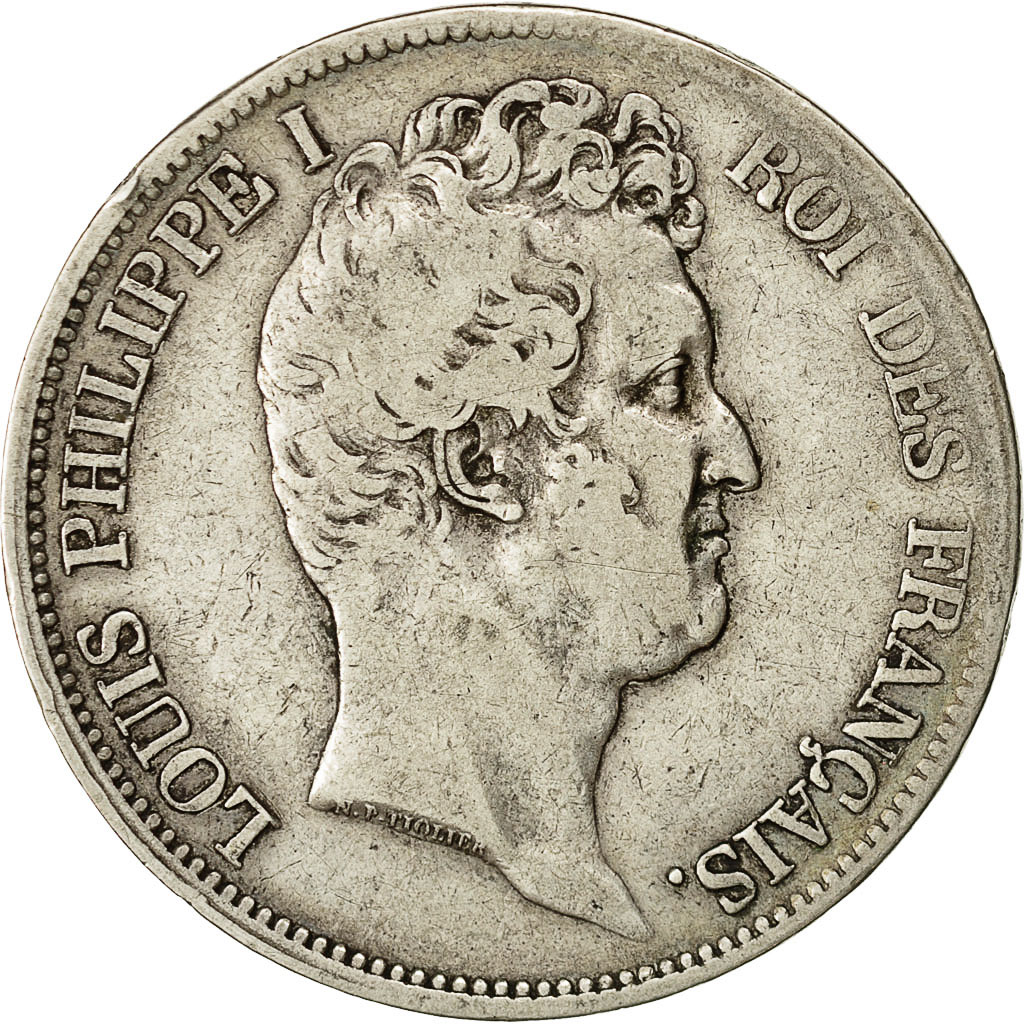 Coin, France, Louis-Philippe, 5 Francs, 1831, Marseille, , Silver