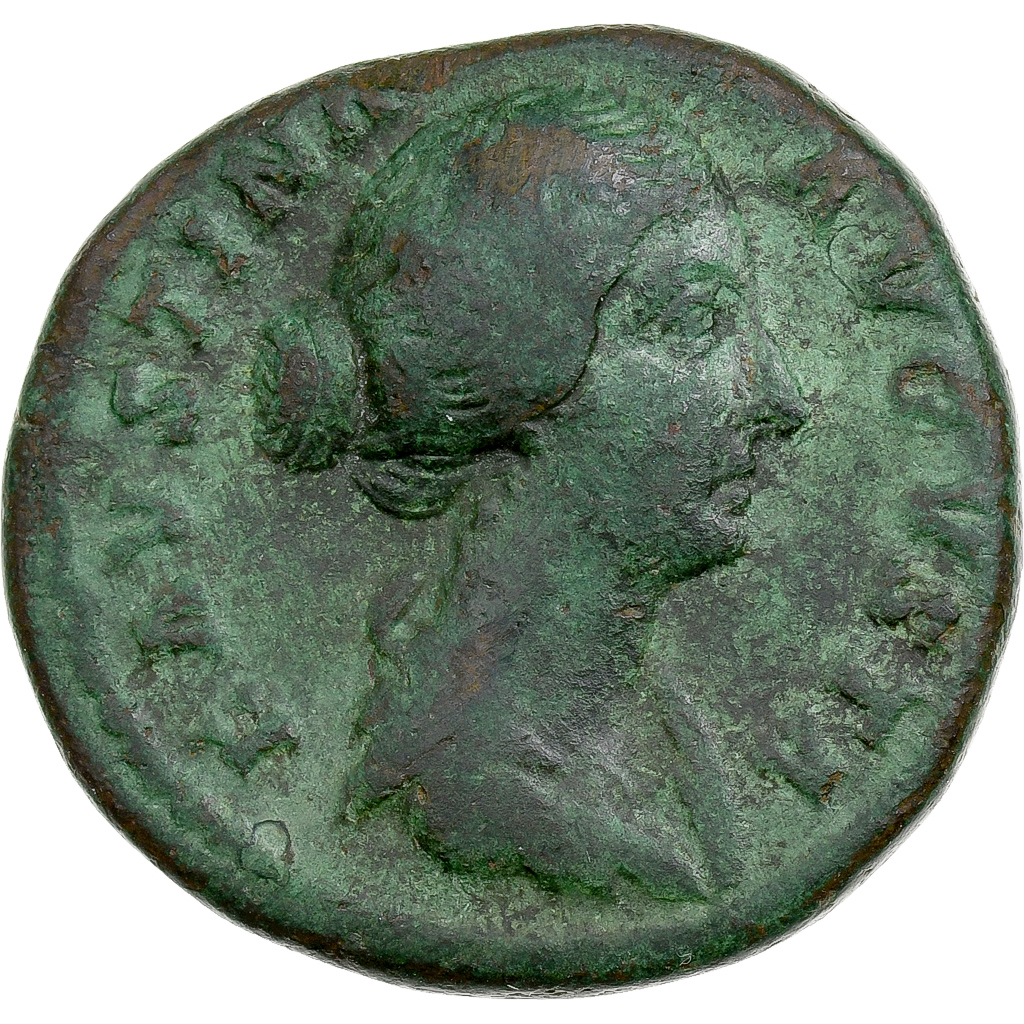 Faustina II, As, 161-176, Rome, Bronze, , RIC:1636