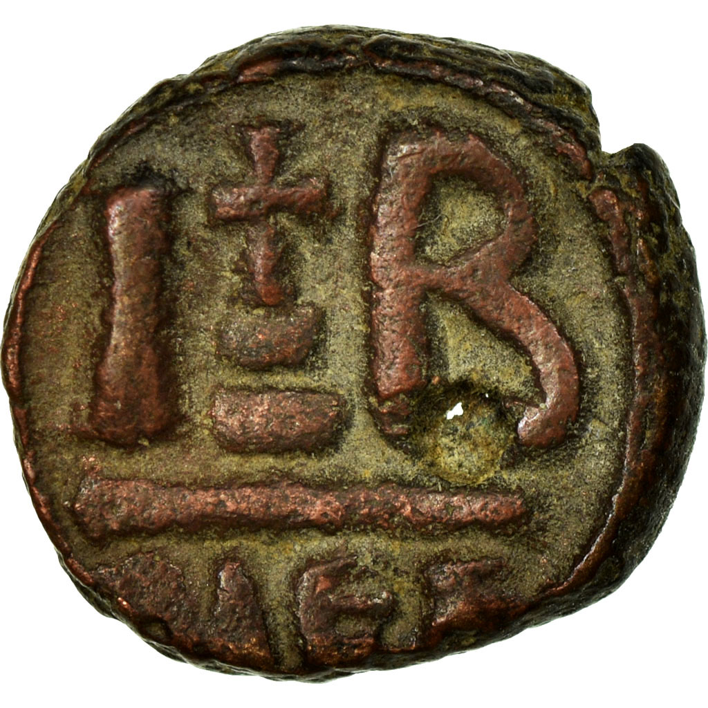 Coin, Heraclius 610-641, 12 Nummi, , Copper, Sear:857