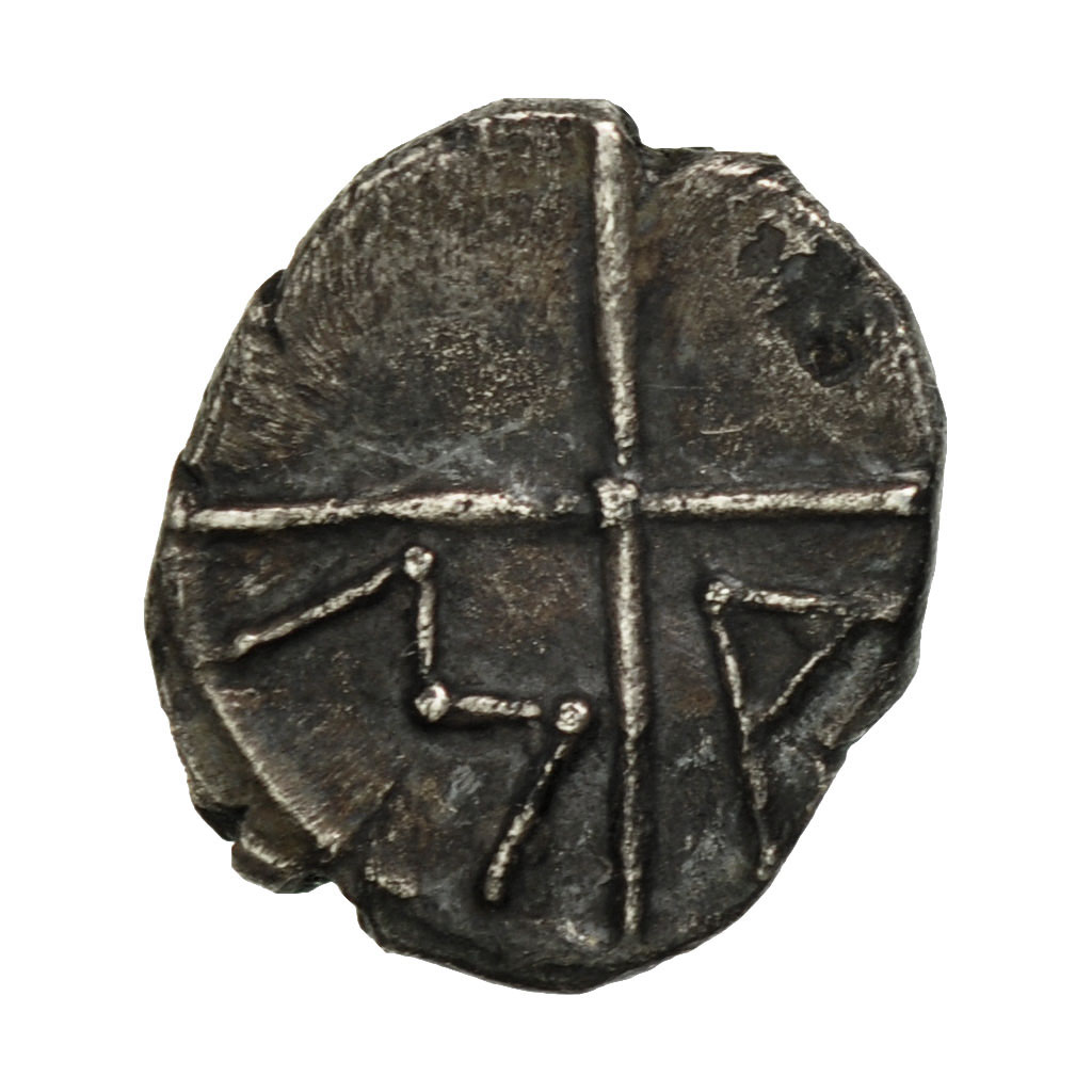 Munten, Massalia, Obol, 200-121 BC, Marseille, ZF, Zilver, SNG Cop:723-8