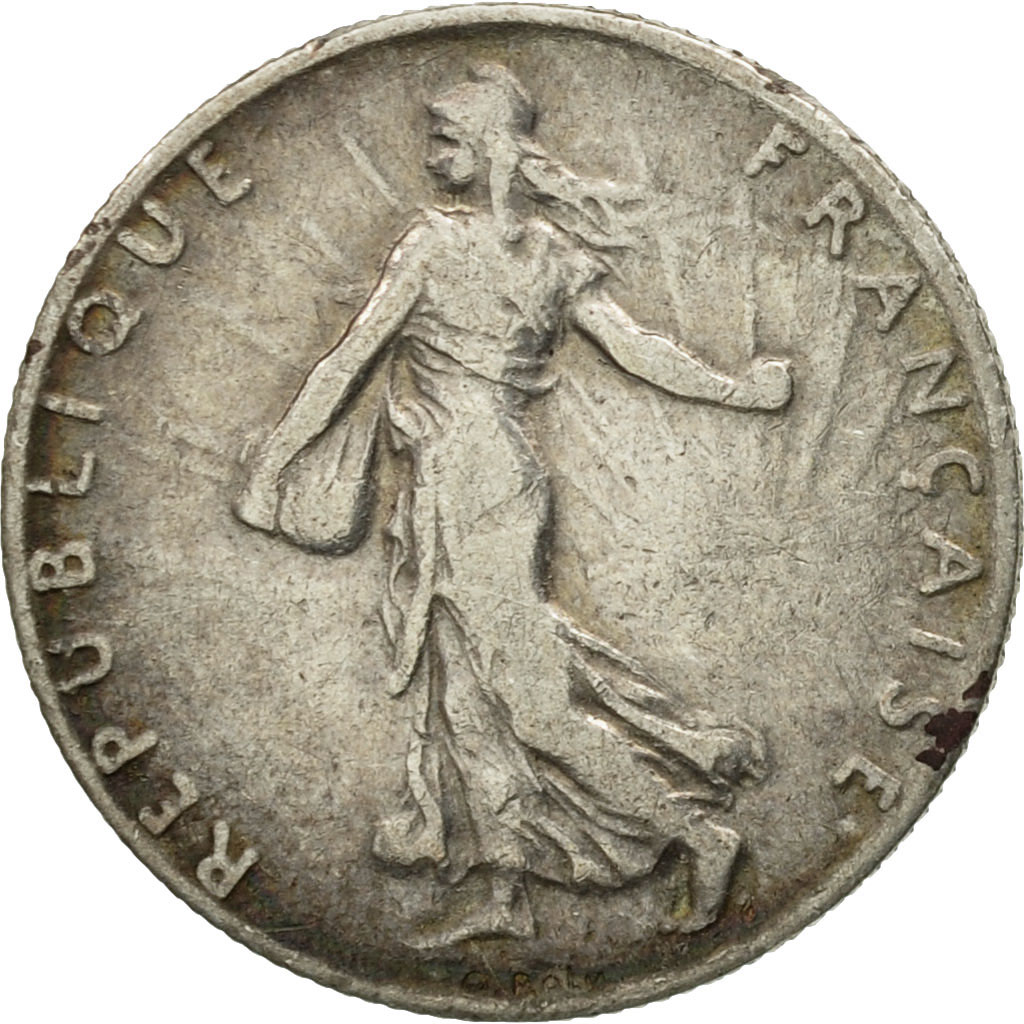 Coin, France, Semeuse, 50 Centimes, 1905, Paris, , Silver, KM:854