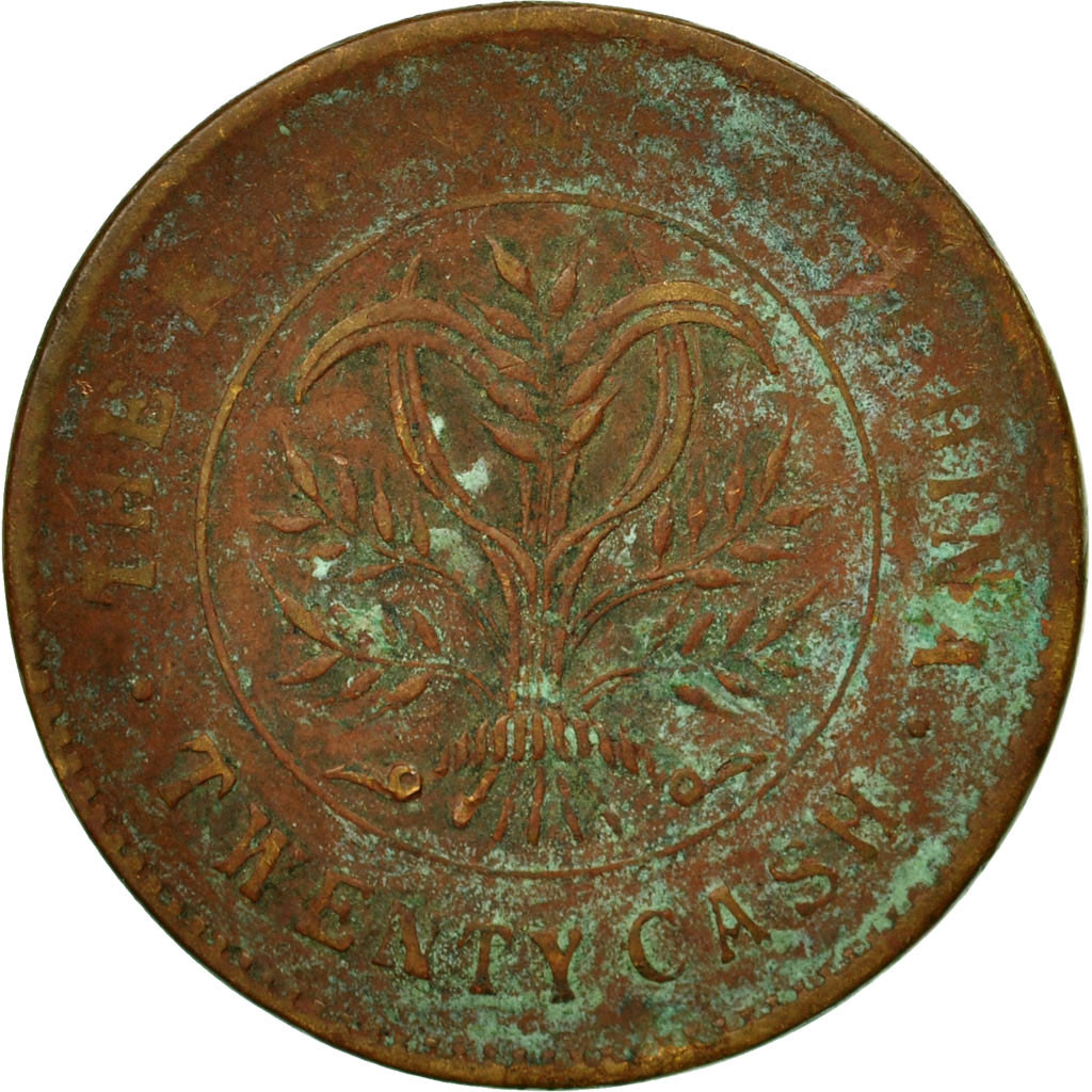 Coin, China, HUNAN PROVINCE, 20 Cash, 1919, , Copper, KM:400.11