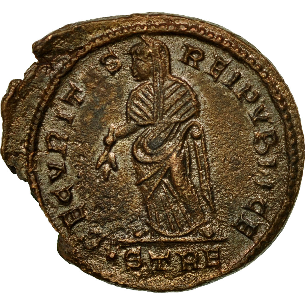 Coin, Helena, Nummus, 327-328, Trier, , Copper, RIC:515