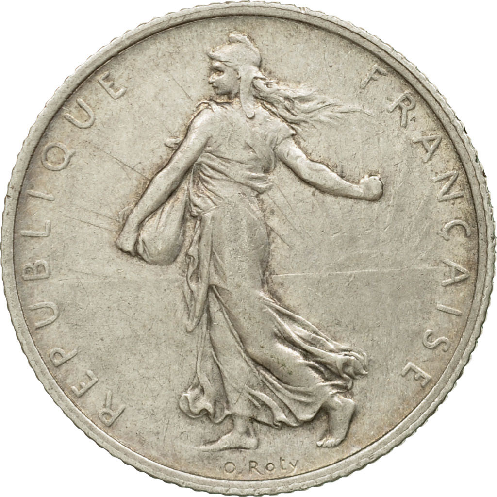 Coin, France, Semeuse, Franc, 1904, Paris, , Silver, KM:844.1