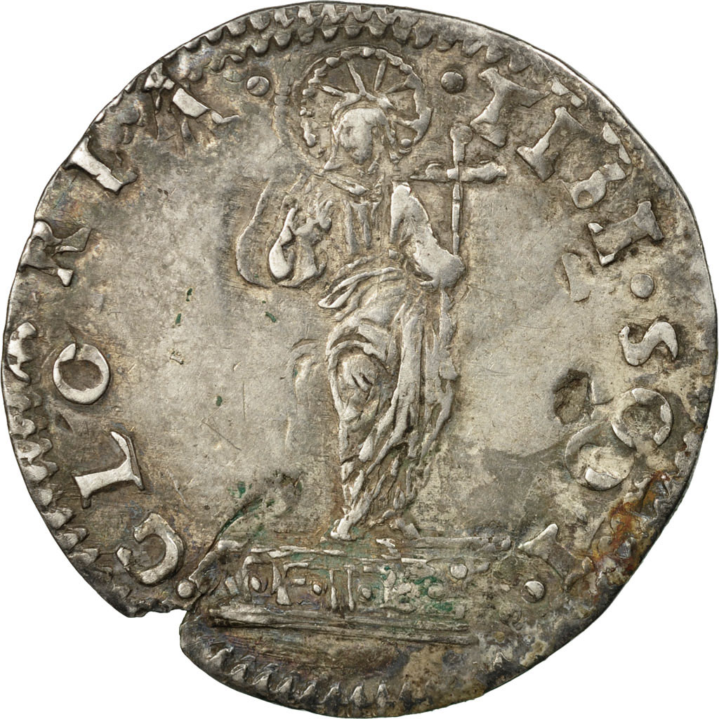 Coin, ITALIAN STATES, Andrea Gritti (1523-1538), Lira, Venezia, VF