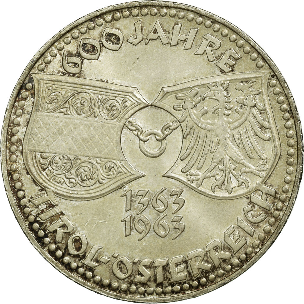 Coin, Austria, 50 Schilling, Undated (1963), , Silver, KM:2894