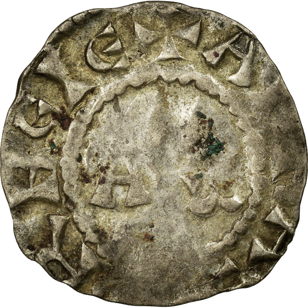 Coin, France, Picardie, Denarius, Corbie, , Silver, Boudeau:1909