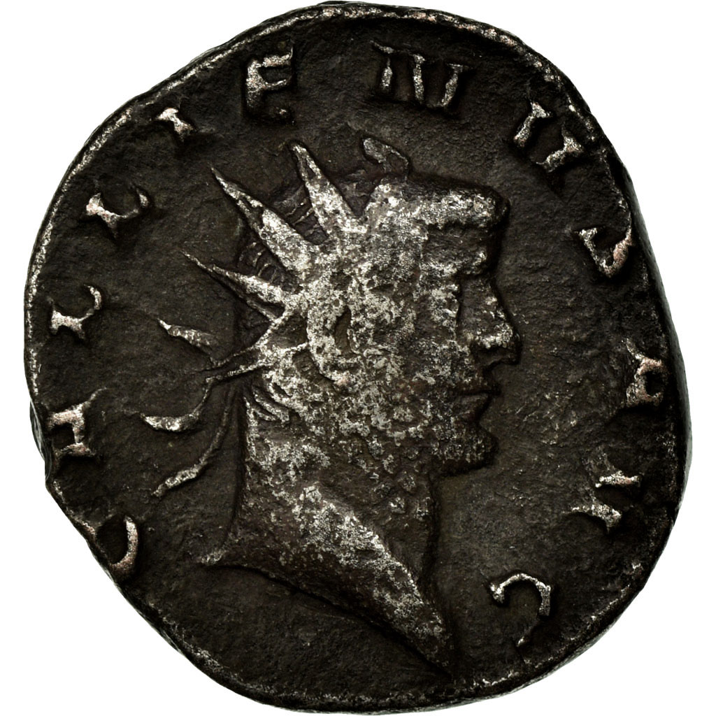 Coin, Gallienus, Antoninianus, 253-268, Milan, , Billon, RIC:380