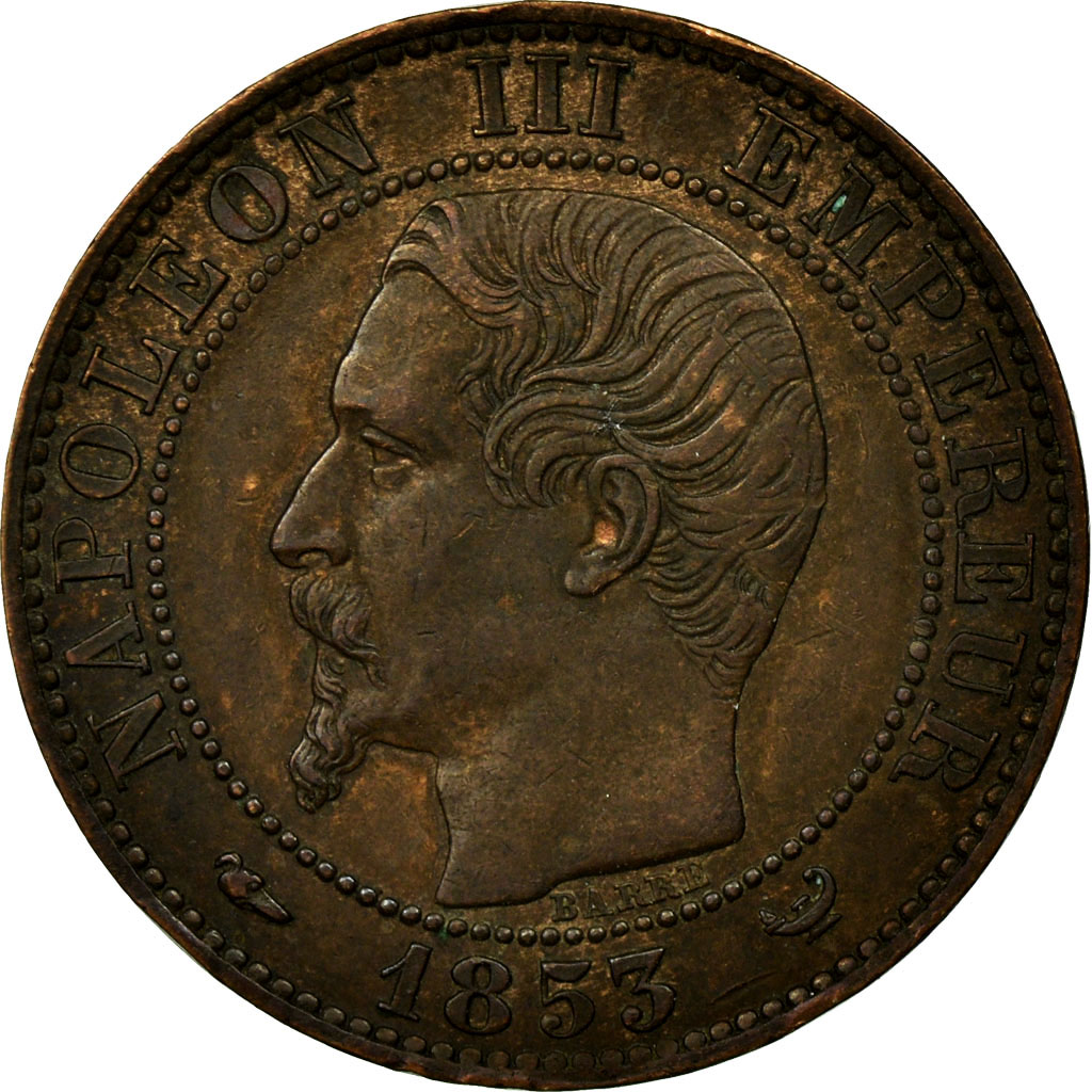 France, Token, Chamber of Commerce, Visite de Napoléon III à Lille, 1853