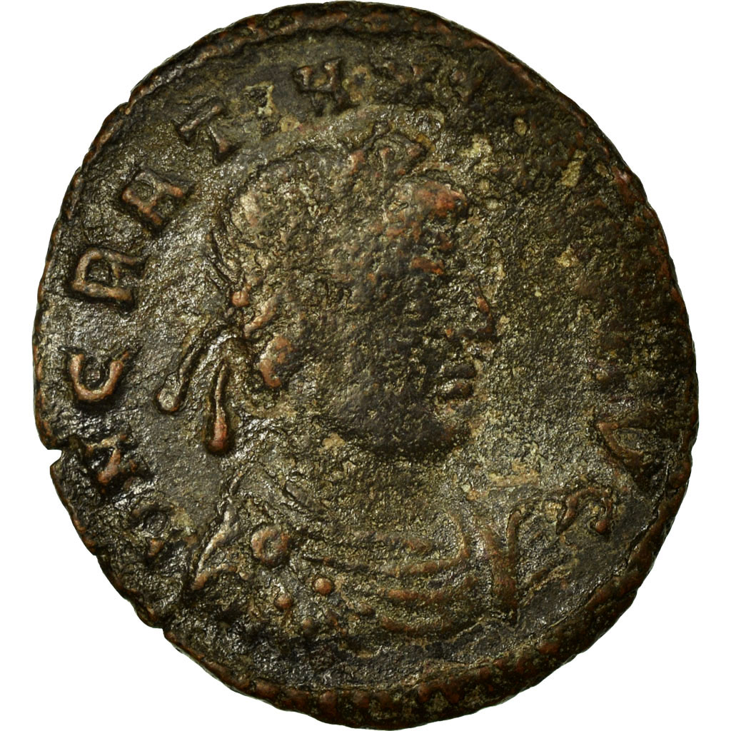 Coin, Gratian, Nummus, Siscia, , Copper, Cohen:23