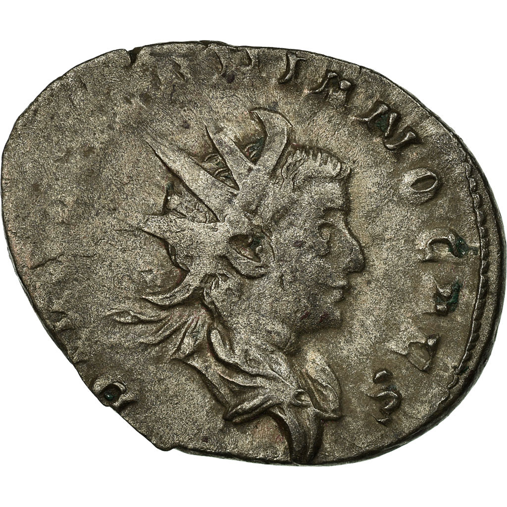 Coin, Valerian II, Antoninianus, 259-260, Trier, , Billon, RIC:8