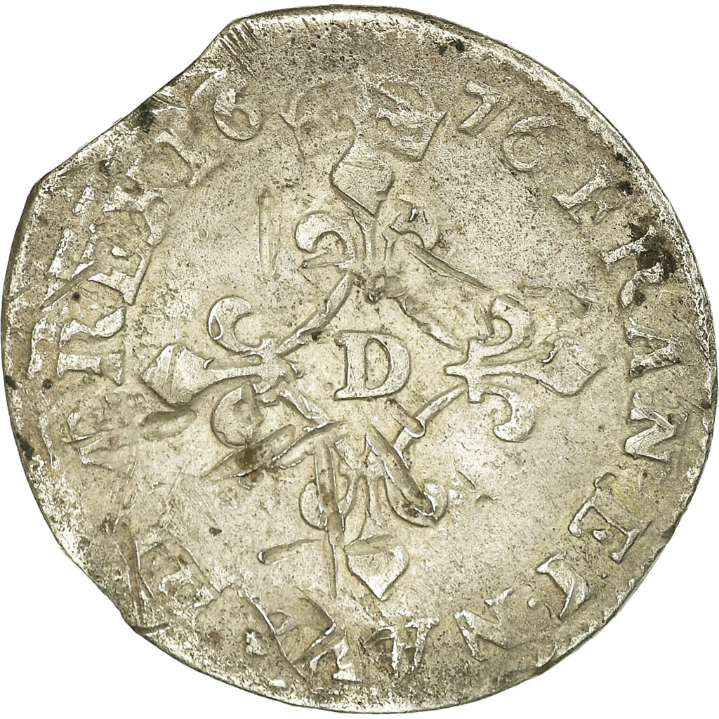 Coin, France, Louis XIV, 4 Sols dits « des Traitants », 4 Sols, 1676, Lyon