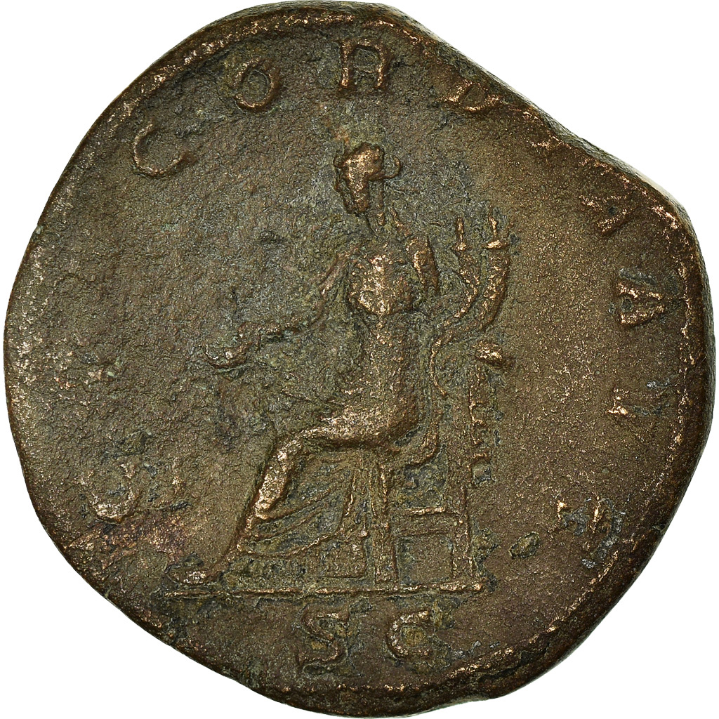 Coin, Gordian III, Sestertius, AD 242, Rome, , Copper, RIC:278a