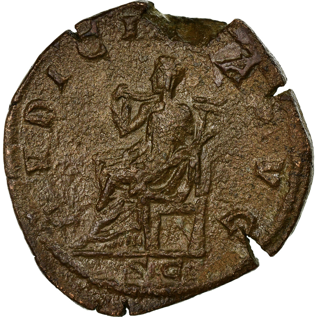 Coin, Otacilia Severa, Sestertius, Rome, , Copper, Cohen:10