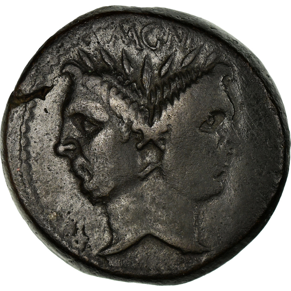 Coin, Sextus Pompey, As, Uncertain Mint, , Bronze, Crawford:479.1