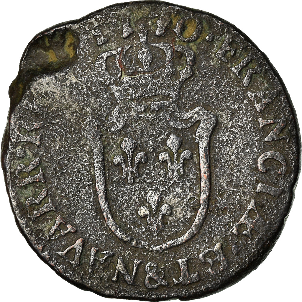 Coin, France, Louis XV, Demi sol d'Aix, 1/2 Sol, 1770, Aix, , Copper