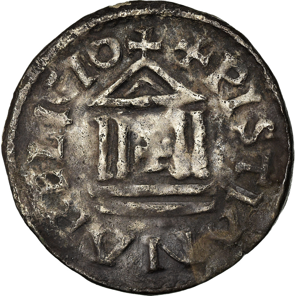 Coin, France, Louis le Pieux, Denier, 822-840, , Silver, Prou:1016 var.