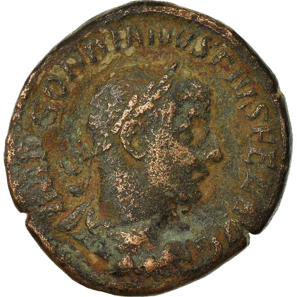 Coin, Gordian III, Sestertius, 243, Rome, , Copper, Cohen:273