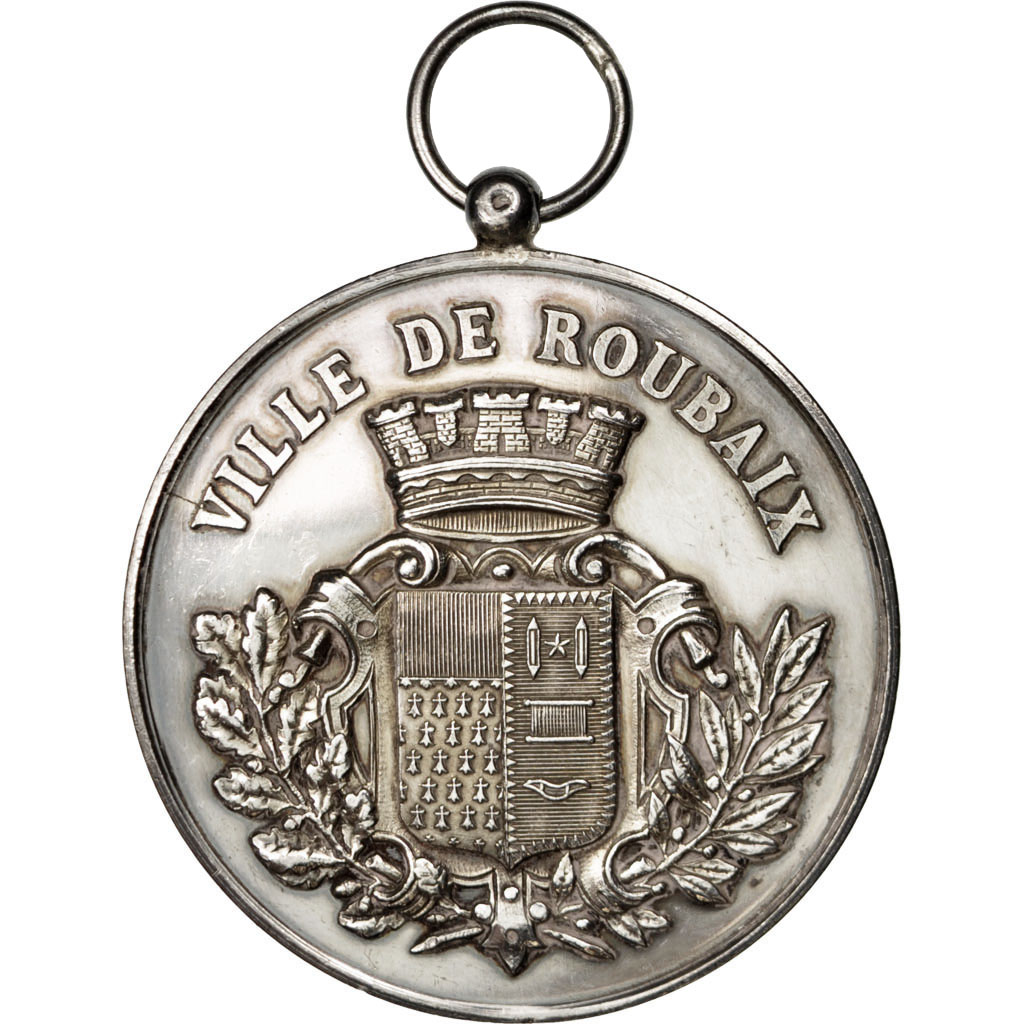 France, Medal, French Third Republic, Flora, , Silver