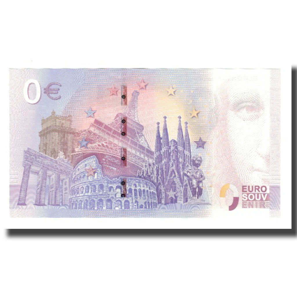 Italy, Tourist Banknote - 0 Euro, Italy - Bergamo - La Citta Alta - Quartier