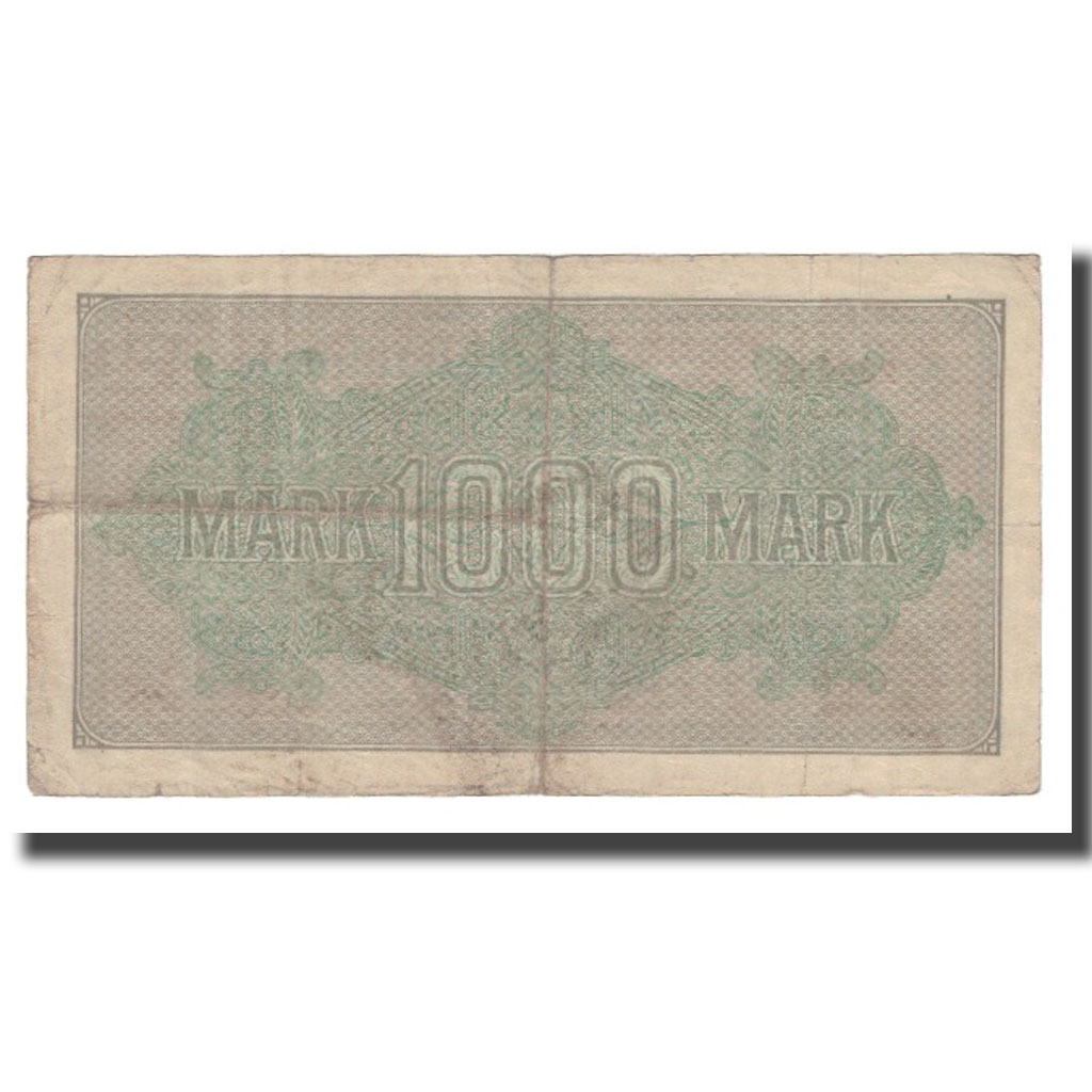 Billete, 1000 Mark, 1922, Alemania, 1922-09-15, KM:76b, BC+
