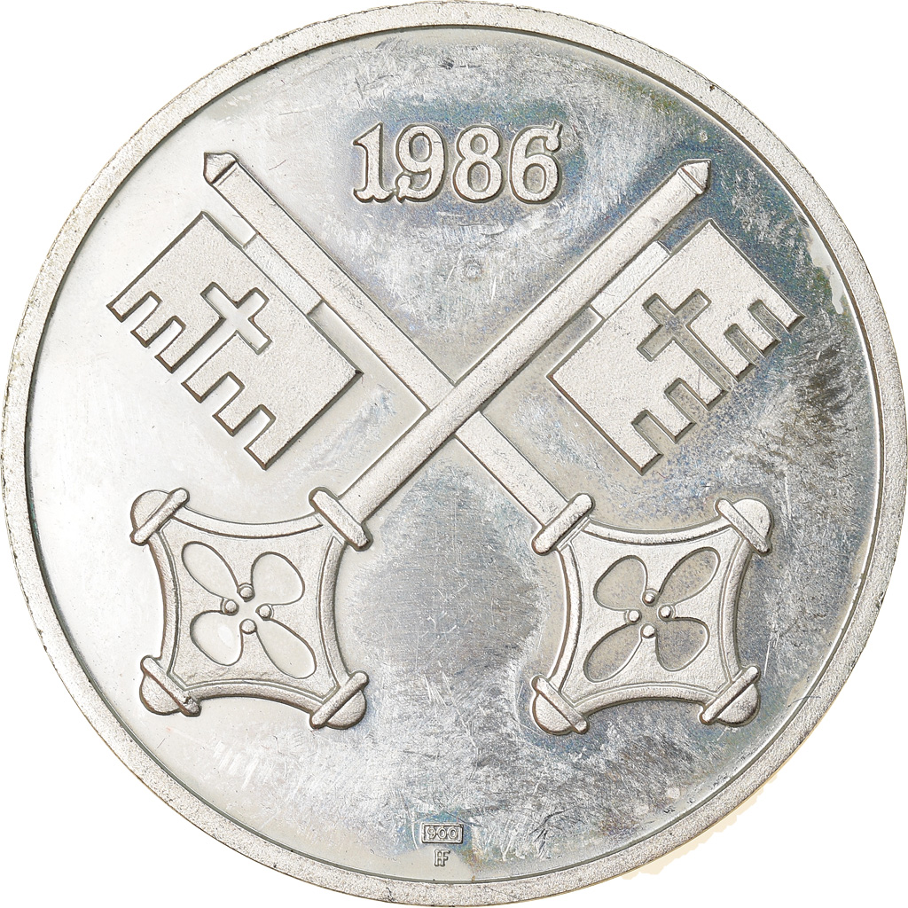 Switzerland, Medal, Pèlerinage suisse des Associations de la Rue, Jean-Paul II