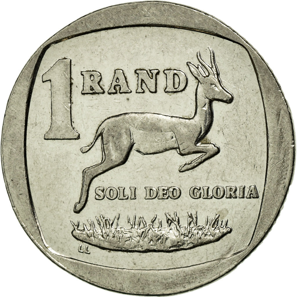 Coin, South Africa, Rand, 1998, , Nickel Plated Copper, KM164