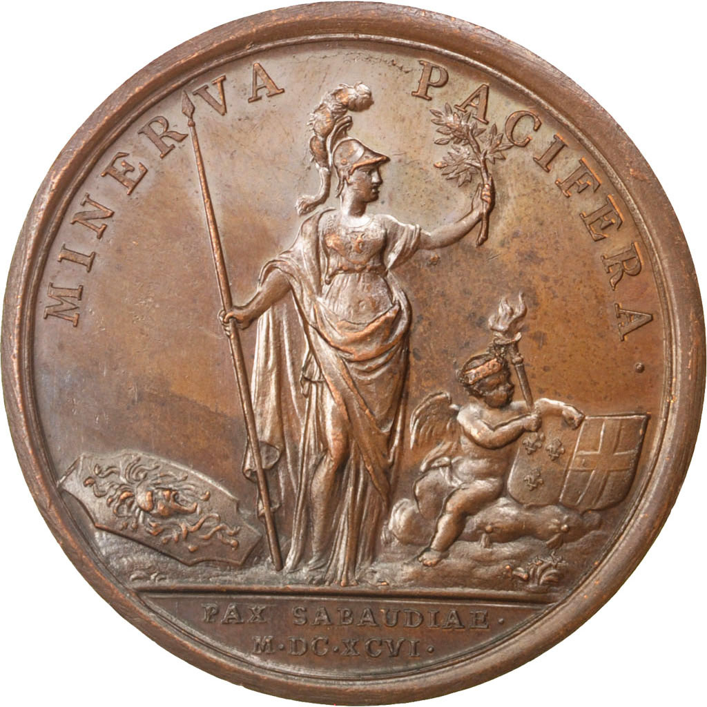 Frankrijk, Medal, Louis XIV, Politics, Society, War, Mauger, PR, Koper, Divo:265