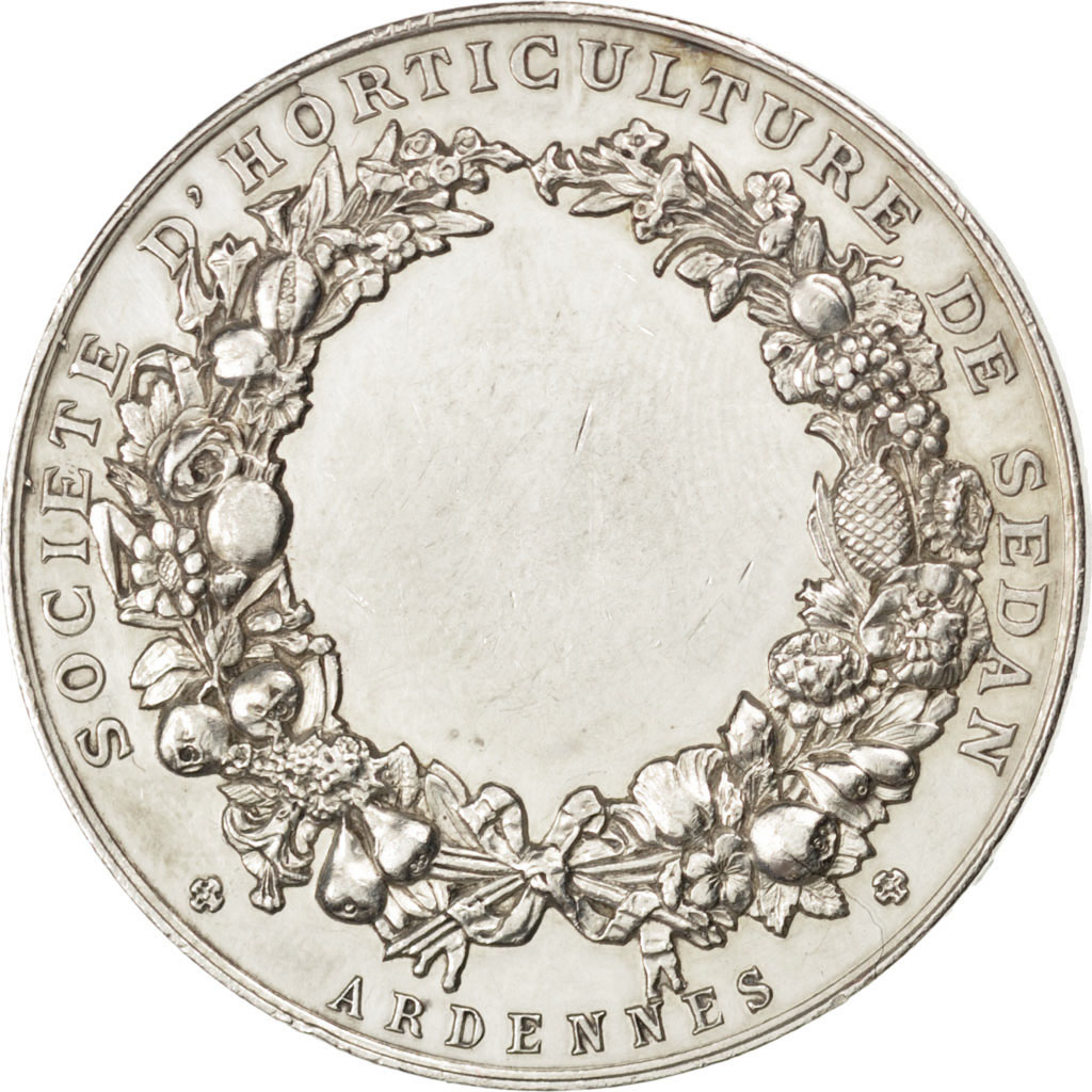 France, Medal, French Third Republic, Flora, , Silver