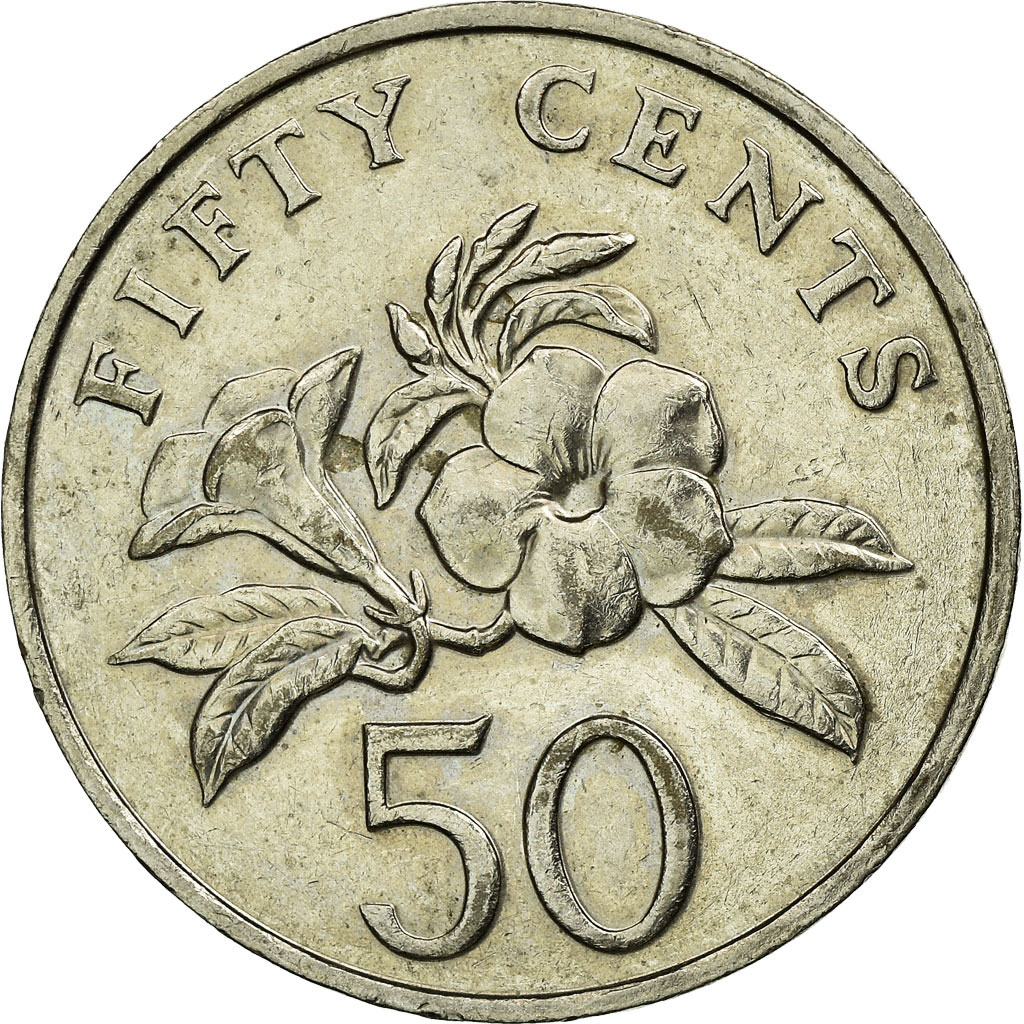 Coin, Singapore, 50 Cents, 2009, Singapore Mint, , Copper-nickel