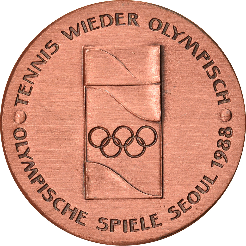 France, Medal, Steffi Graf, Tennis, Jeux Olympiques de Séoul, 1988, 