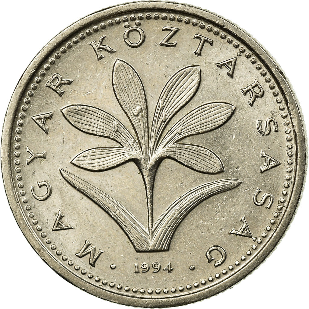 [#672759] Coin, Hungary, 2 Forint, 1994, Budapest, VF(30-35), Copper-nickel, KM: