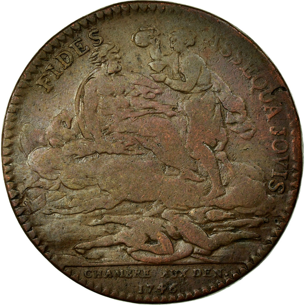 France, Token, Royal, , Copper, Feuardent:2515
