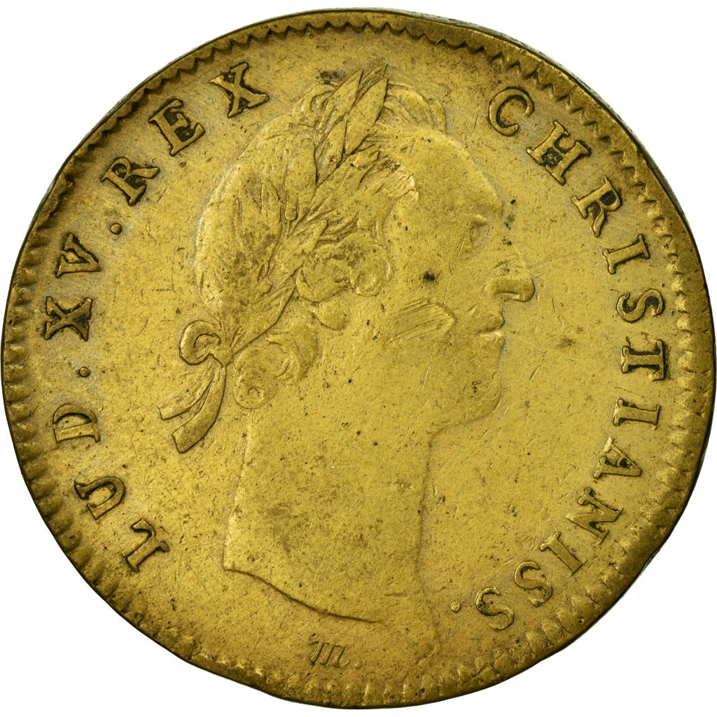 France, Token, Royal, , Copper