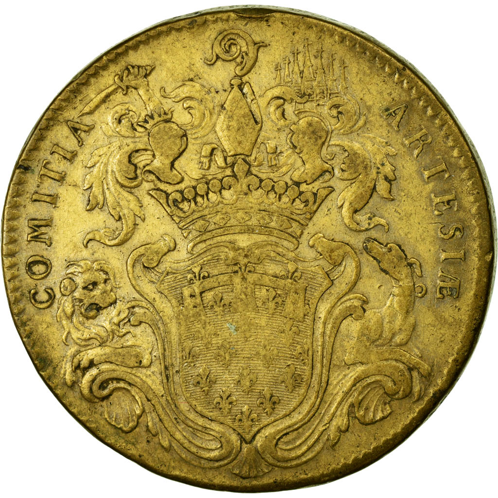 France, Token, Royal, , Copper