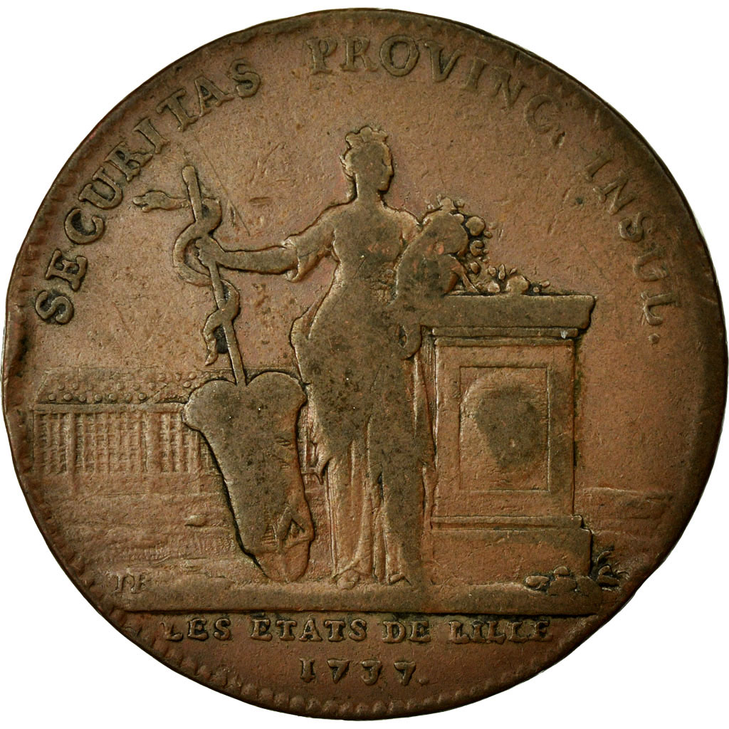 France, Token, Royal, , Copper, Feuardent:7241