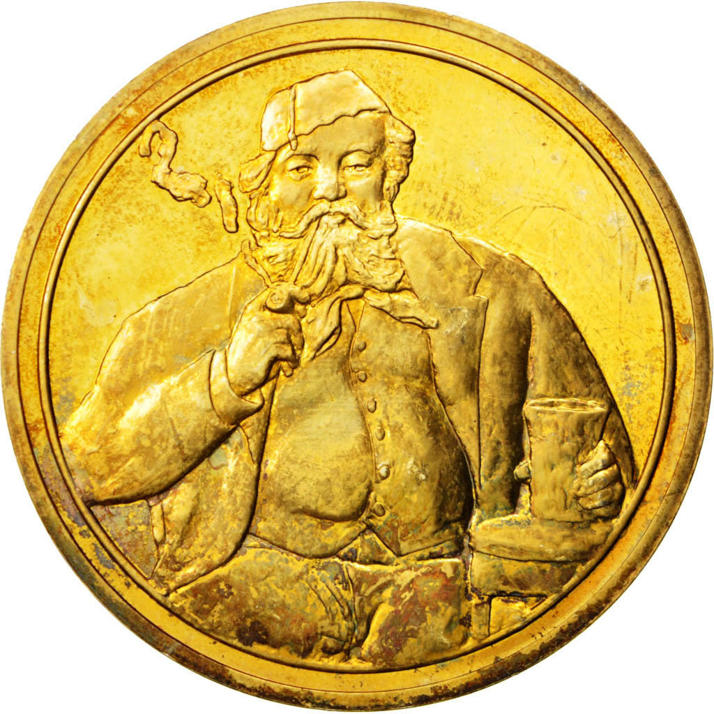 France, Medal, French Fifth Republic, Arts & Culture, , Vermeil