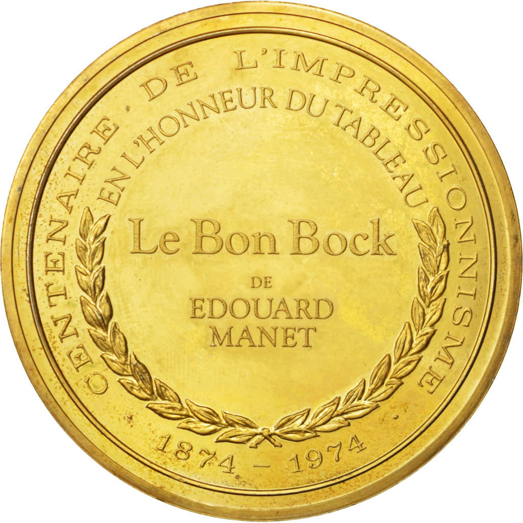 France, Medal, French Fifth Republic, Arts & Culture, , Vermeil