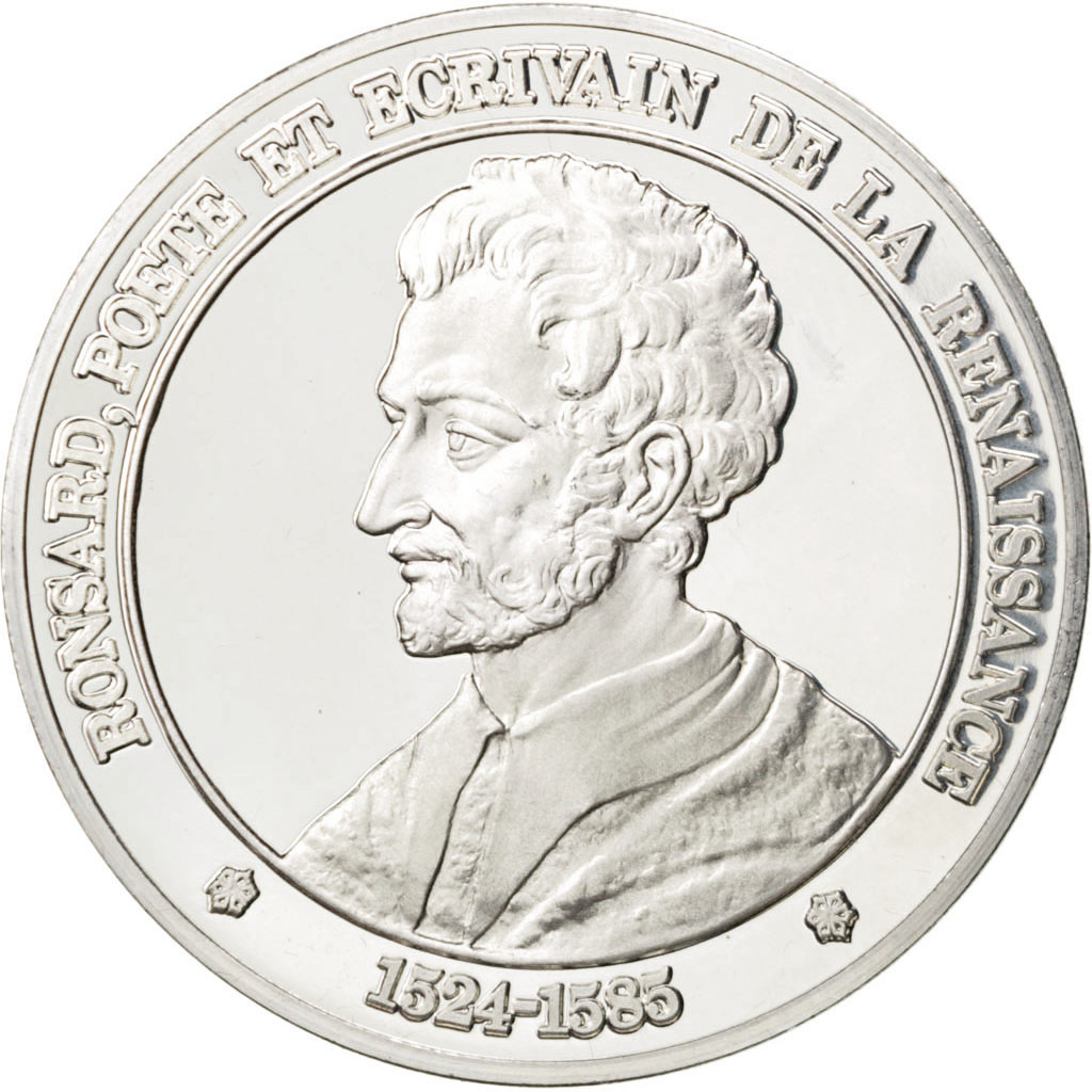 France, Medal, French Fifth Republic, History, , Silver