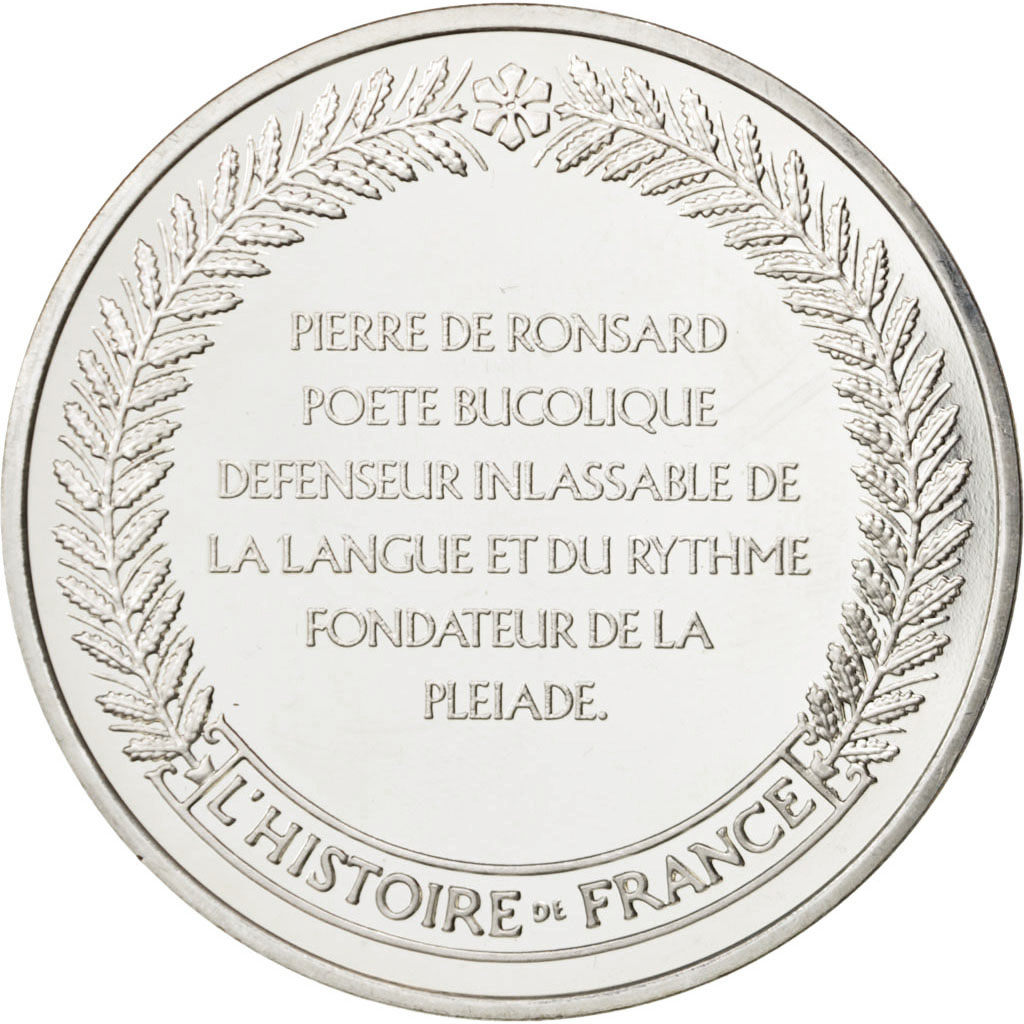 France, Medal, French Fifth Republic, History, , Silver