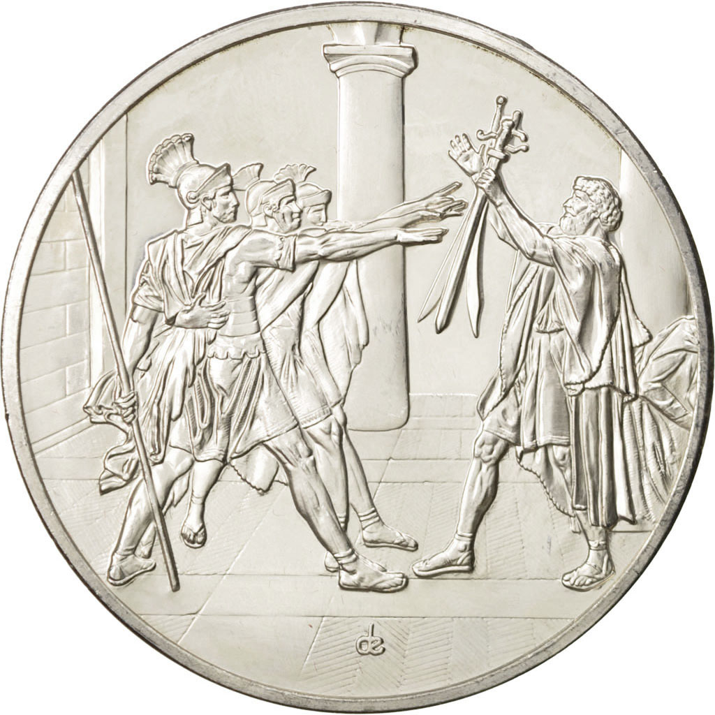 France, Medal, French Fifth Republic, Arts & Culture, , Silver