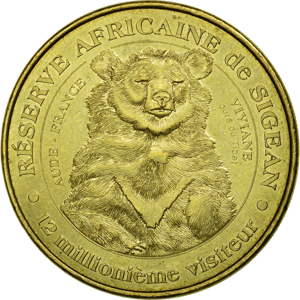 France, Token, Touristic token, Sigean - Réserve n°18, Arts & Culture, 2013